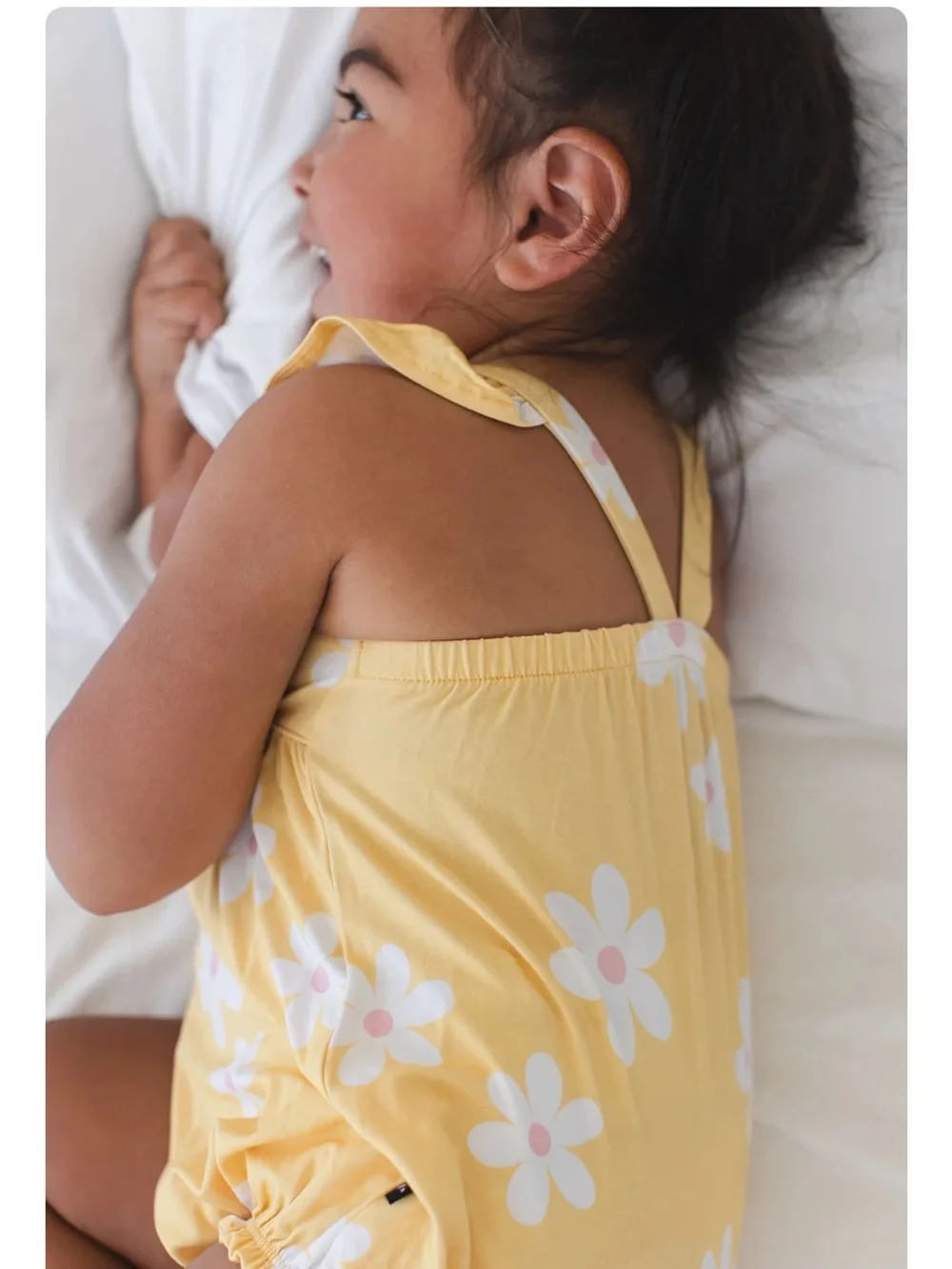 Blush Lotus Sunny Dais floral yellow bubble romper baby size 0-3 months
